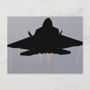 F-22 STEALTH FIGHTER POSTCARD