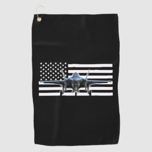 F-35 (Black Flag) Golf Towel