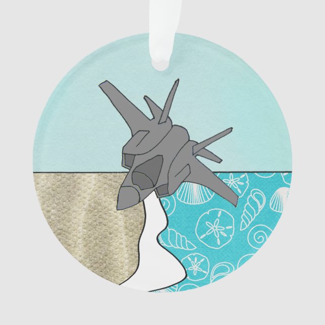 F-35 Joint Strike Fighter Airplane Ornament (Front)