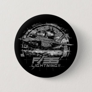 F-35 Lightning II 2 Inch Round Button