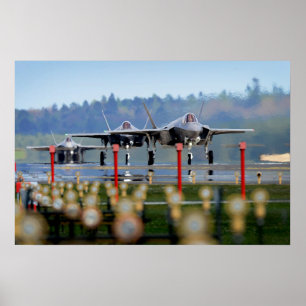 F-35 Lightning II Aircraft Poster
