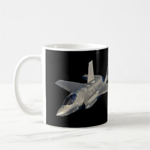 F-35 Lightning II Panther Jet Fighter Coffee Mug