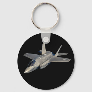 F-35 Lightning II Panther Jet Fighter Keychain