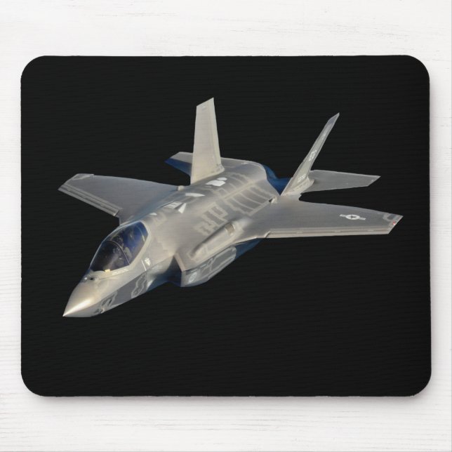 F-35 Lightning II Panther Jet Fighter Mouse Pad (Front)