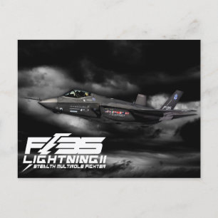 F-35 Lightning II Postcard