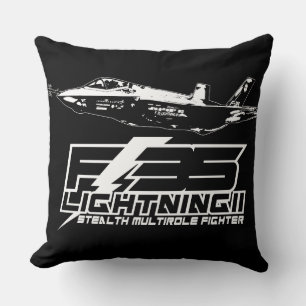 F-35 Lightning II Throw Pillow