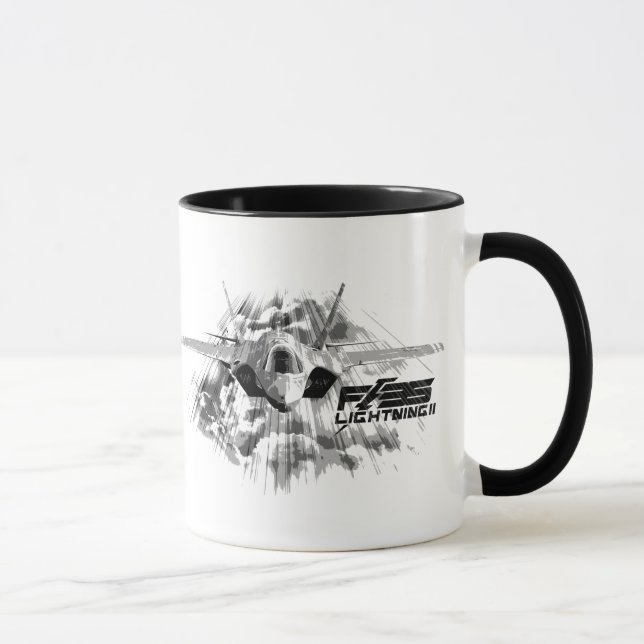 F-35 tasse de café de sonnerie de la foudre II (Droite)