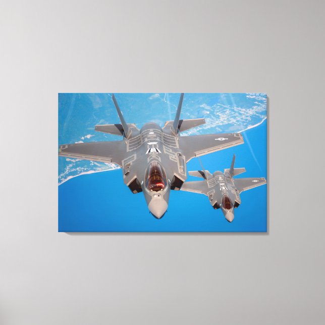 F-35A LIGHTNING II 24x36 Canvas Print (Front)