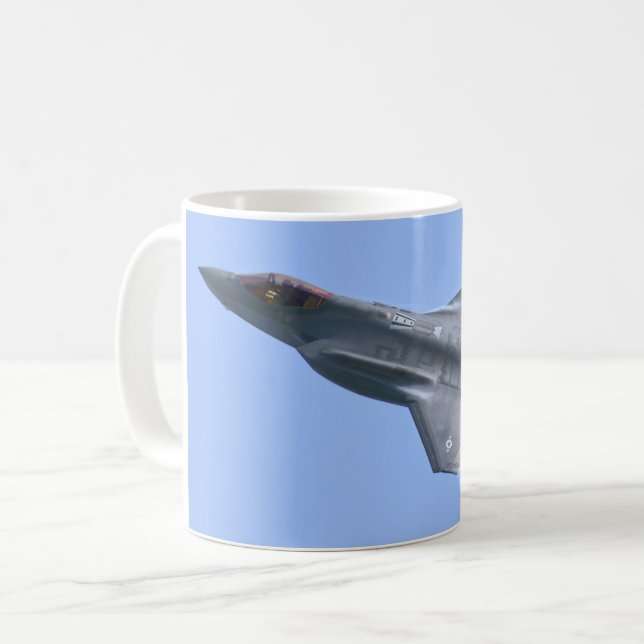 F-35A LIGHTNING II COFFEE MUG (Front Left)