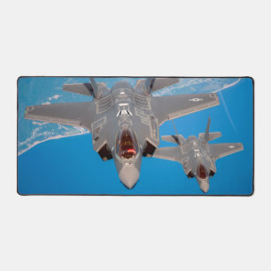 F-35A LIGHTNING II DESK MAT