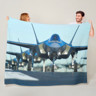 F-35A LIGHTNING II FLEECE BLANKET