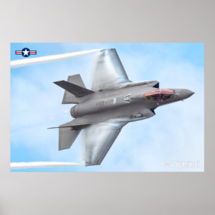 F-35A LIGHTNING II POSTER