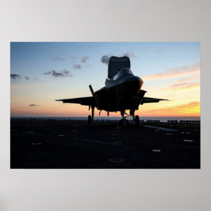 F-35B Lightning II Aircraft Poster