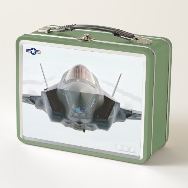 F-35B LIGHTNING II METAL LUNCH BOX (Front)