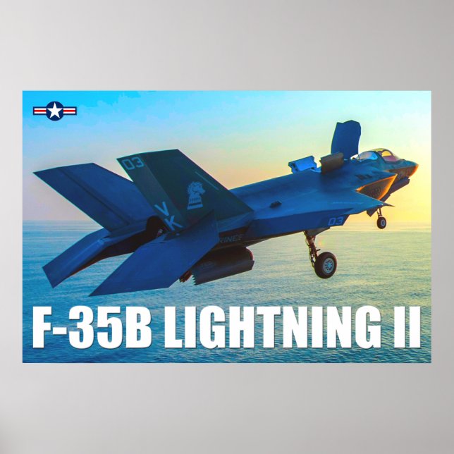 F-35B LIGHTNING II POSTER (Front)