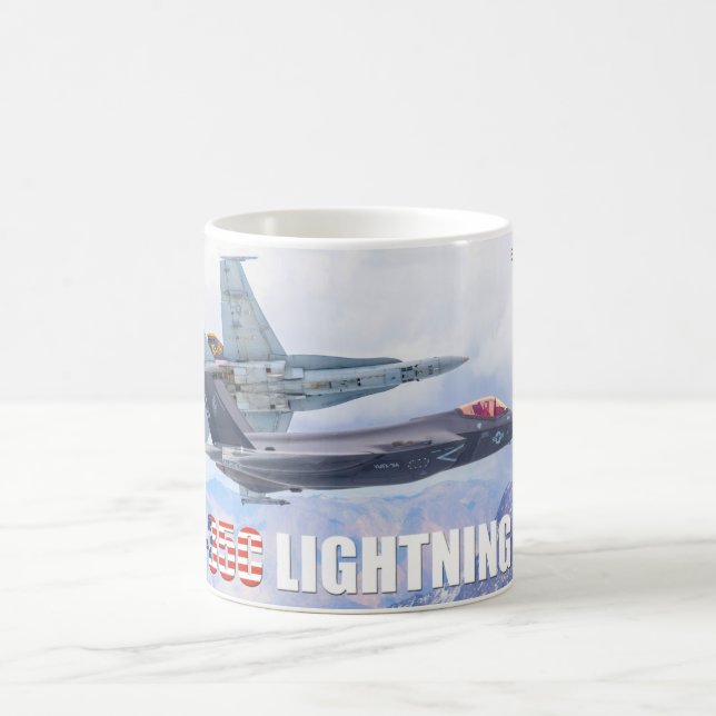 F-35C LIGHTNING II COFFEE MUG (Center)