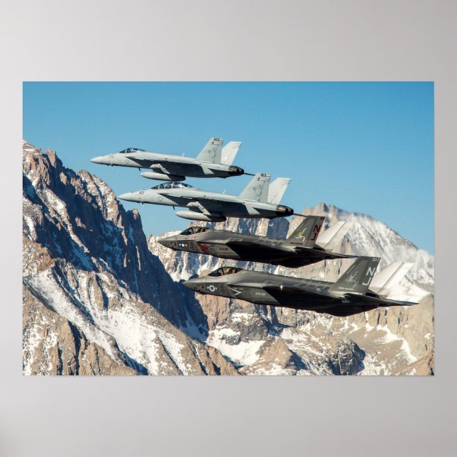 F-35C Lightning II Poster (Front)