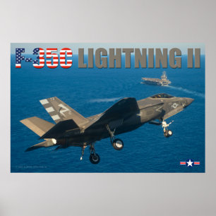 F-35C LIGHTNING II POSTER