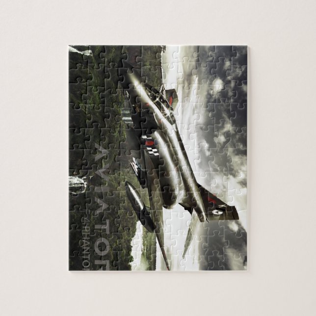 F-4 Phantom Fighter Jet Jigsaw Puzzle (Vertical)