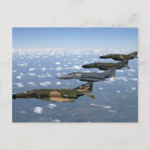 F-4 Phantom II Heritage Flight Postcard