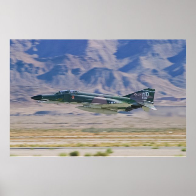 F-4 Phantom II Low Pass Poster (Front)
