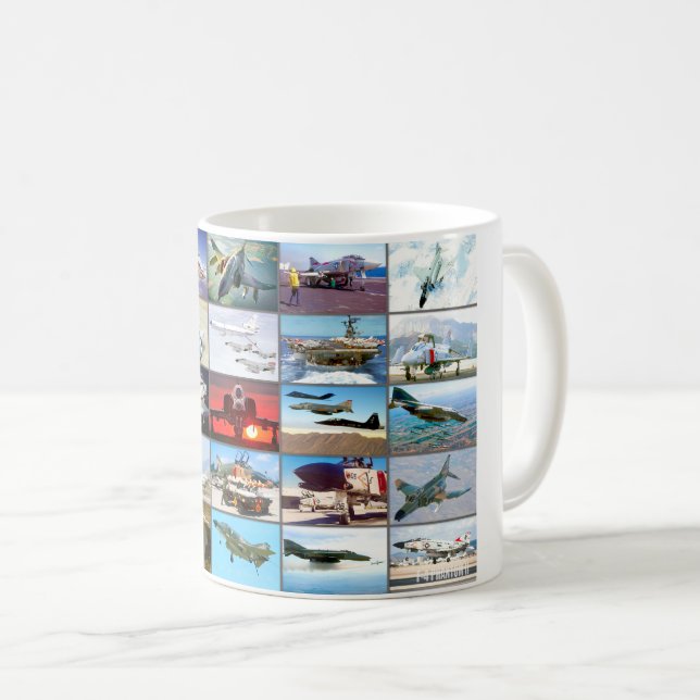F-4 PHANTOM II “MONTAGE” COFFEE MUG (Front Right)