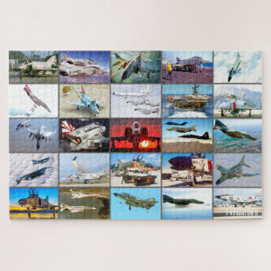 F-4 PHANTOM II “MONTAGE” JIGSAW PUZZLE