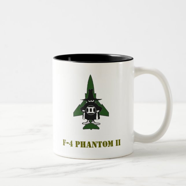 F-4 Phantom II Two-Tone Coffee Mug (Right)