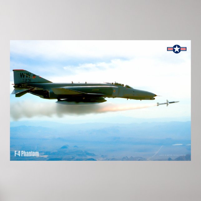 F-4 PHANTOM POSTER (Front)