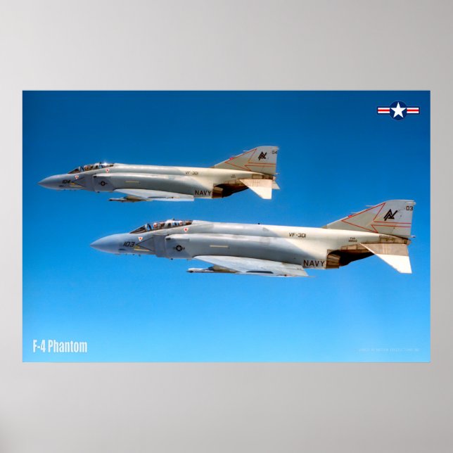 F-4 PHANTOM POSTER (Front)