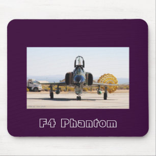 F-4 Phantom with Drag Chute, F4 Phantom Mouse Pad