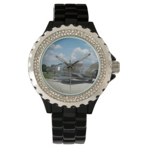 F 4F Phantom German Air Force retro painting Watch