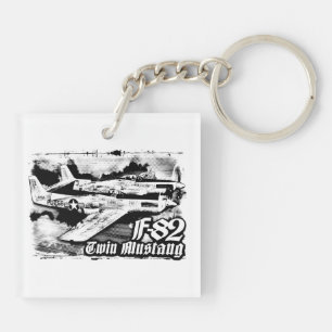 F-82 Twin Mustang Keychain