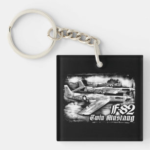 F-82 Twin Mustang Keychain