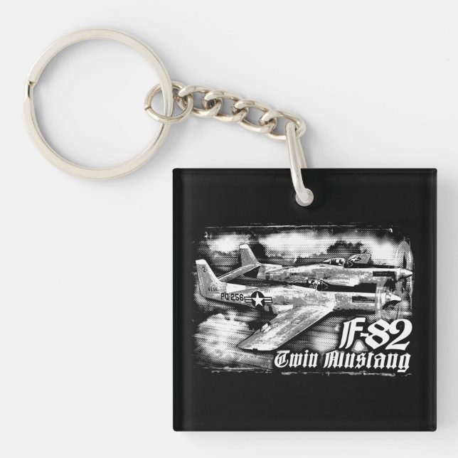 F-82 Twin Mustang Keychain (Front)