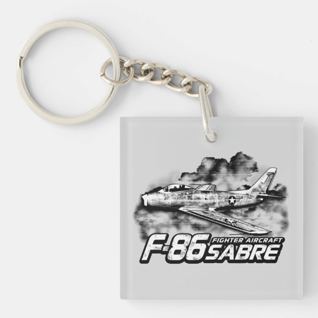 F-86 Sabre Keychain (Front)