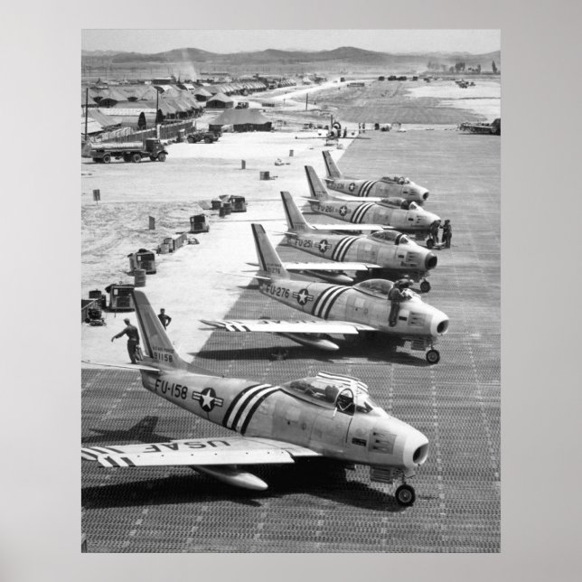 F-86 Sabres Poster (Front)