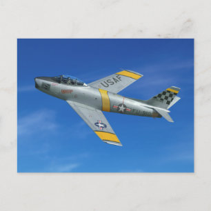 F-86F "Beautious Butch" Postcard