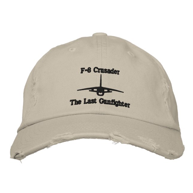 F-8 Crusader Golf Hat W/Call Sign on Back (Front)