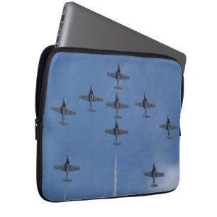 F/A-18 Fighter Jet Plane Air Show Stunt Laptop Sleeve