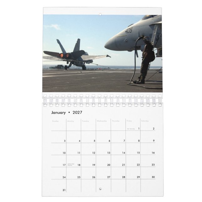 F/A-18 Hornet 2011 Calendar (Jan 2027)