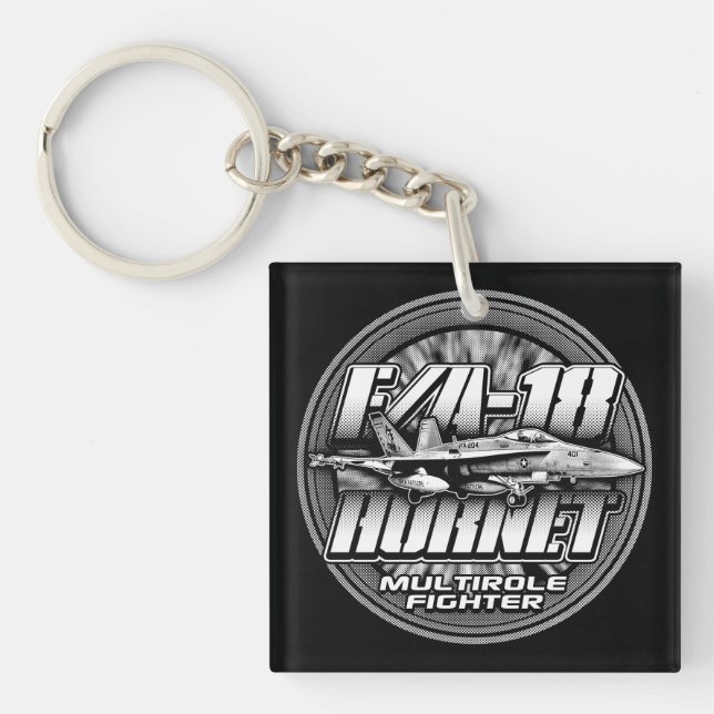 F/A-18 Hornet Keychain Acrylic Keychain (Front)