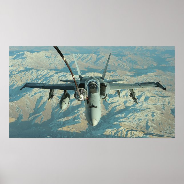 F/A-18 Hornet Poster (Front)