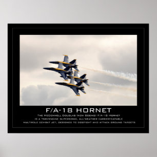 F/A-18 Hornet Poster