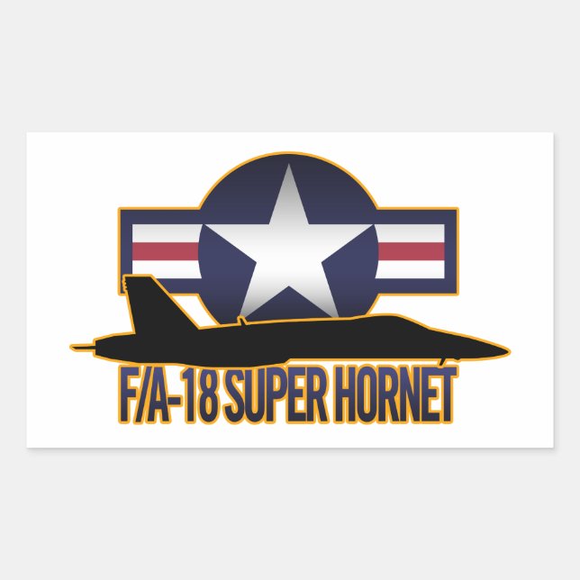 F/A-18 Super Hornet Sticker (Front)