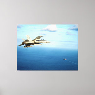 F/A-18A Hornet Strike Fighter Squadron 87 Canvas Print