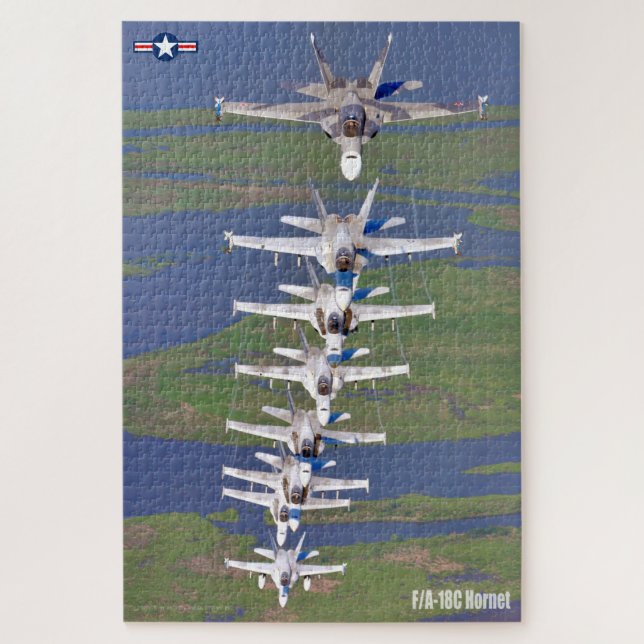 F/A-18C HORNET (20x30 INCH) Jigsaw Puzzle (Vertical)