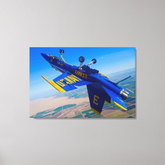 F/A-18C HORNET 24x36 Canvas Print (Front)