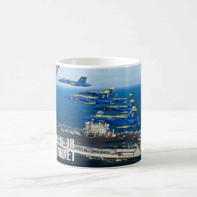 F/A-18C HORNET COFFEE MUG (Center)