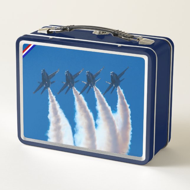 F/A-18C HORNET METAL LUNCH BOX (Back)